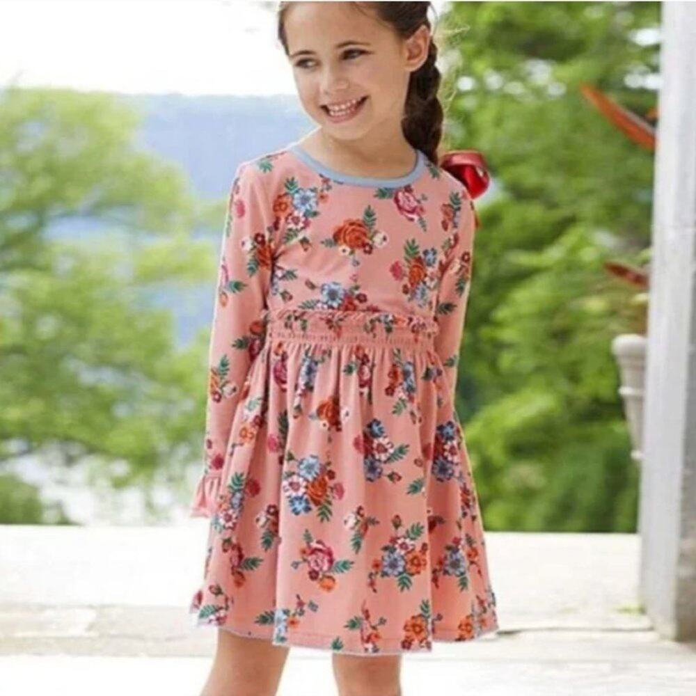 Matilda Jane Lots to Learn Floral Dress Toddler Girls Size 4 Twins Have 2